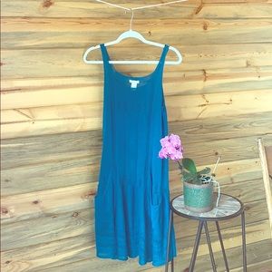 Knit Sundance Cotton and Linen Dress